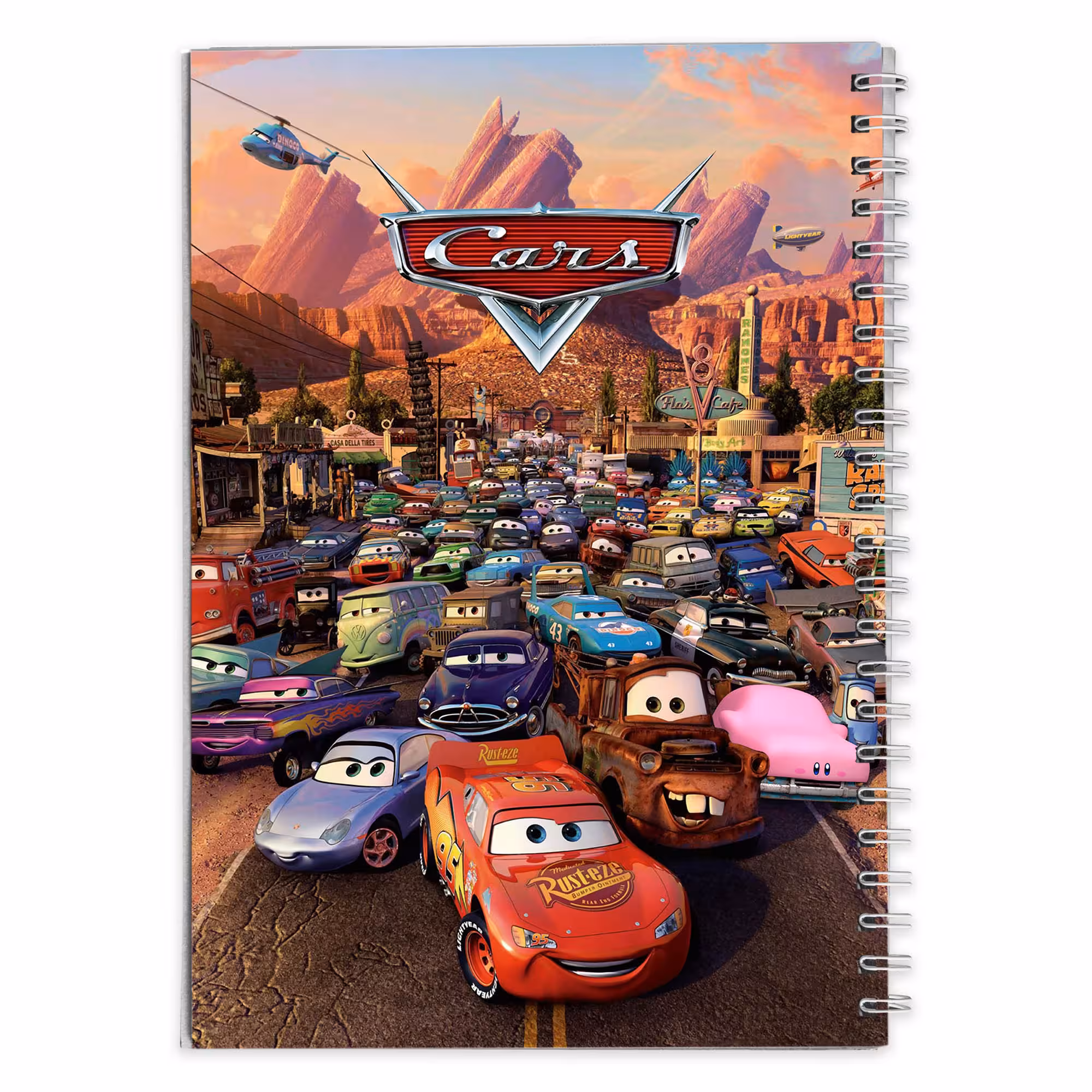 دفتر مشق کارتون ماشین ها