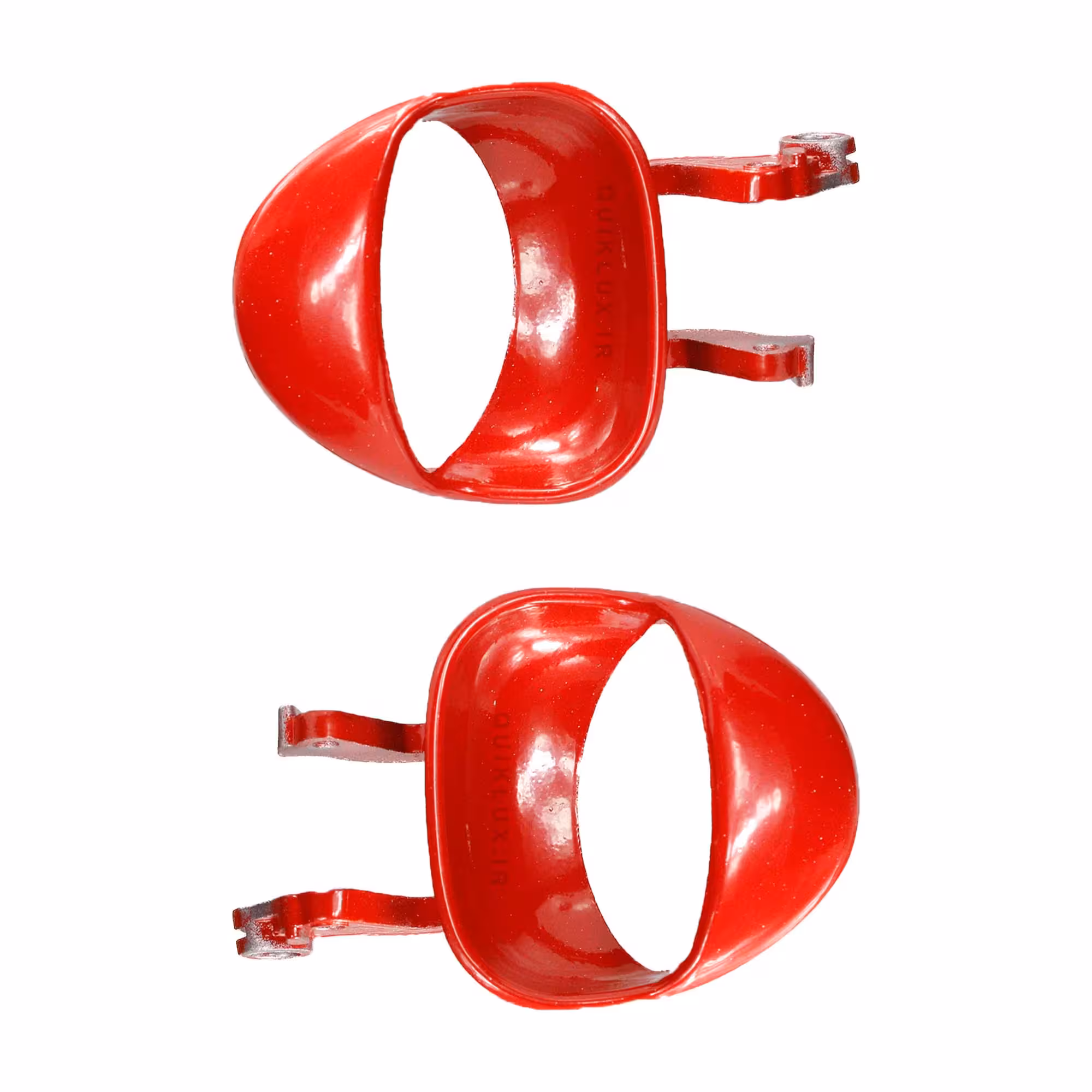 زبانه اهرم دستگیره داخلی کوییک ( فلزی نشکن ) رنگ قرمز  (بسته 2عددیL-R)