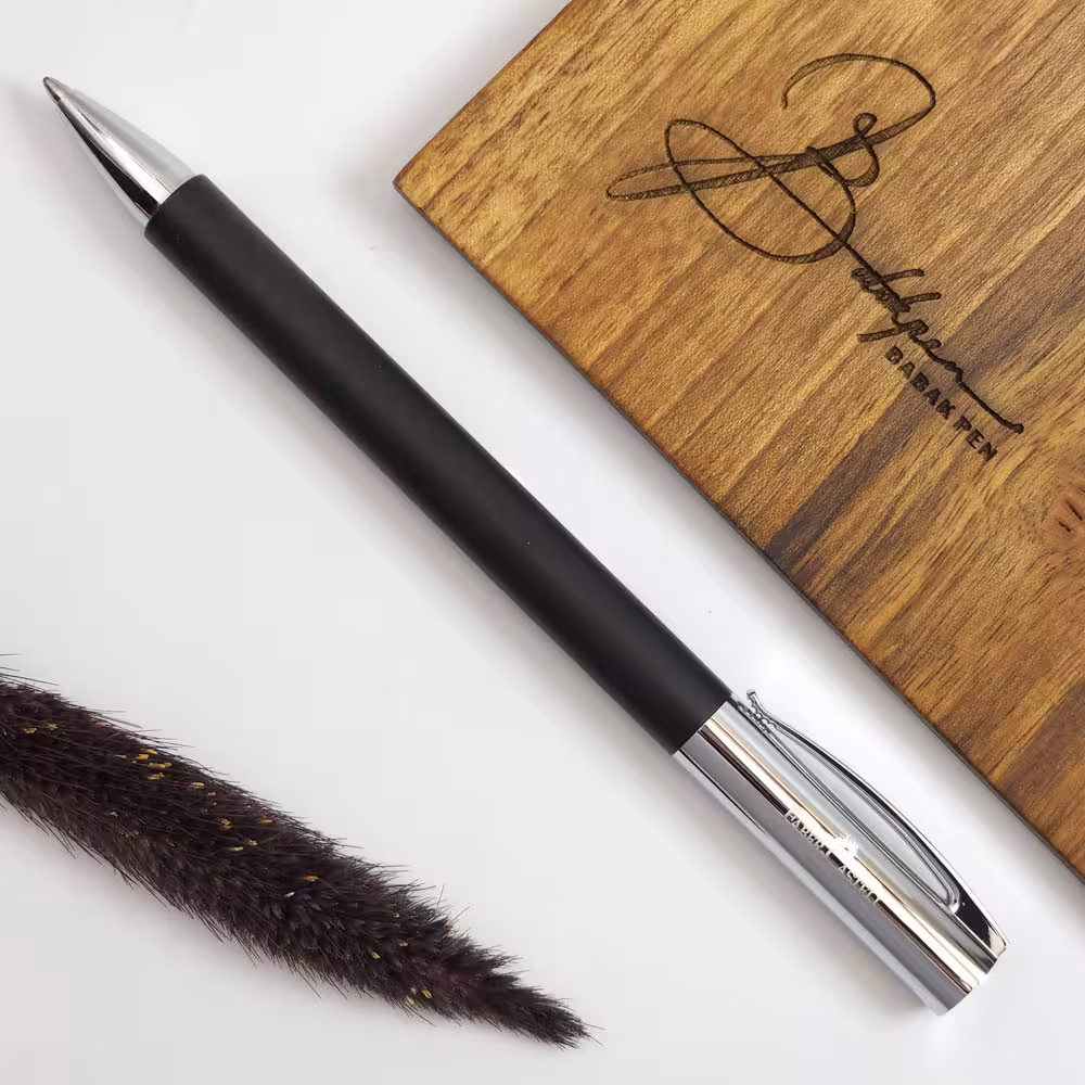 فابرکاستل خودکار امبیشن رزین مشکی 148130 FABER-CASTELL Ambition precious resin twist ballpoint pen