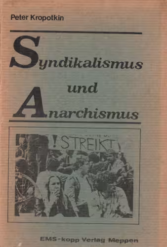 خرید و دانلود نسخه کامل کتاب Syndikalismus und Anarchismus