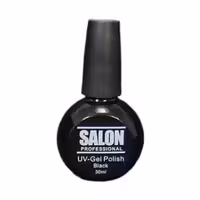 لاک ژل مشکی 30 میل سالن SALON
