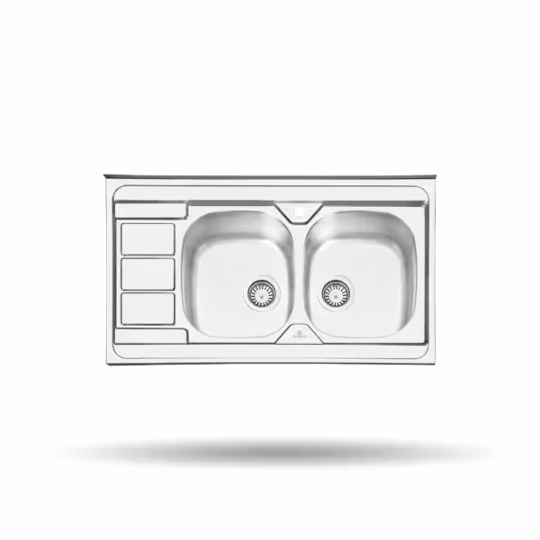 سینک ظرفشویی روکار پرنیان استیل مدل PS 1117