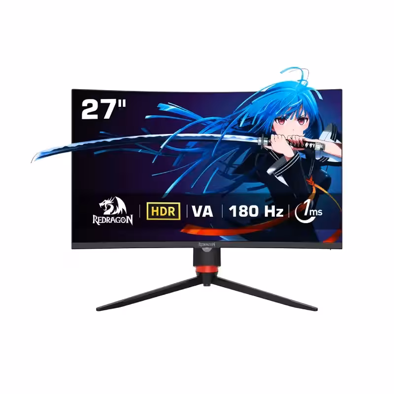 مانیتور گیمینگ 27 اینچ ردراگون GMQ2712RVC