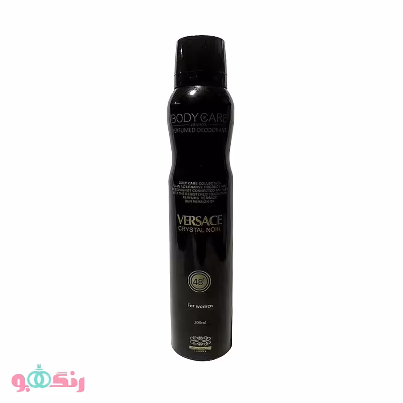 اسپری زنانه بادی کر | Body care ورساچه کریستال نویر 200 میلی لیتر