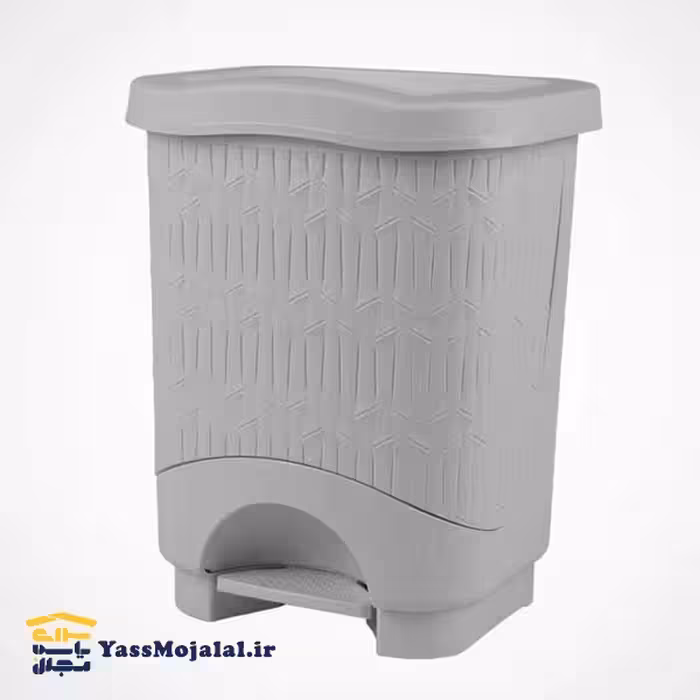 سطل زباله پدالی کوچک لیمون مدل بامبو