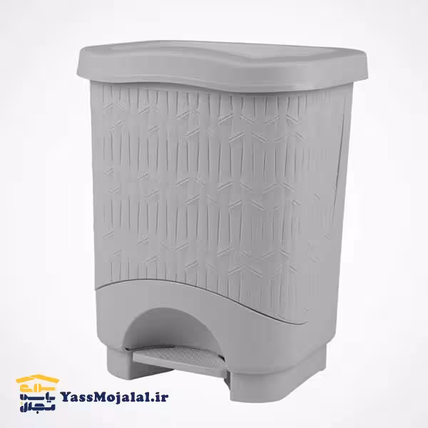 سطل زباله پدالی کوچک لیمون مدل بامبو