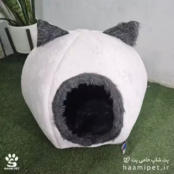 کلبه طرح گربه مخصوص گربه و سگ