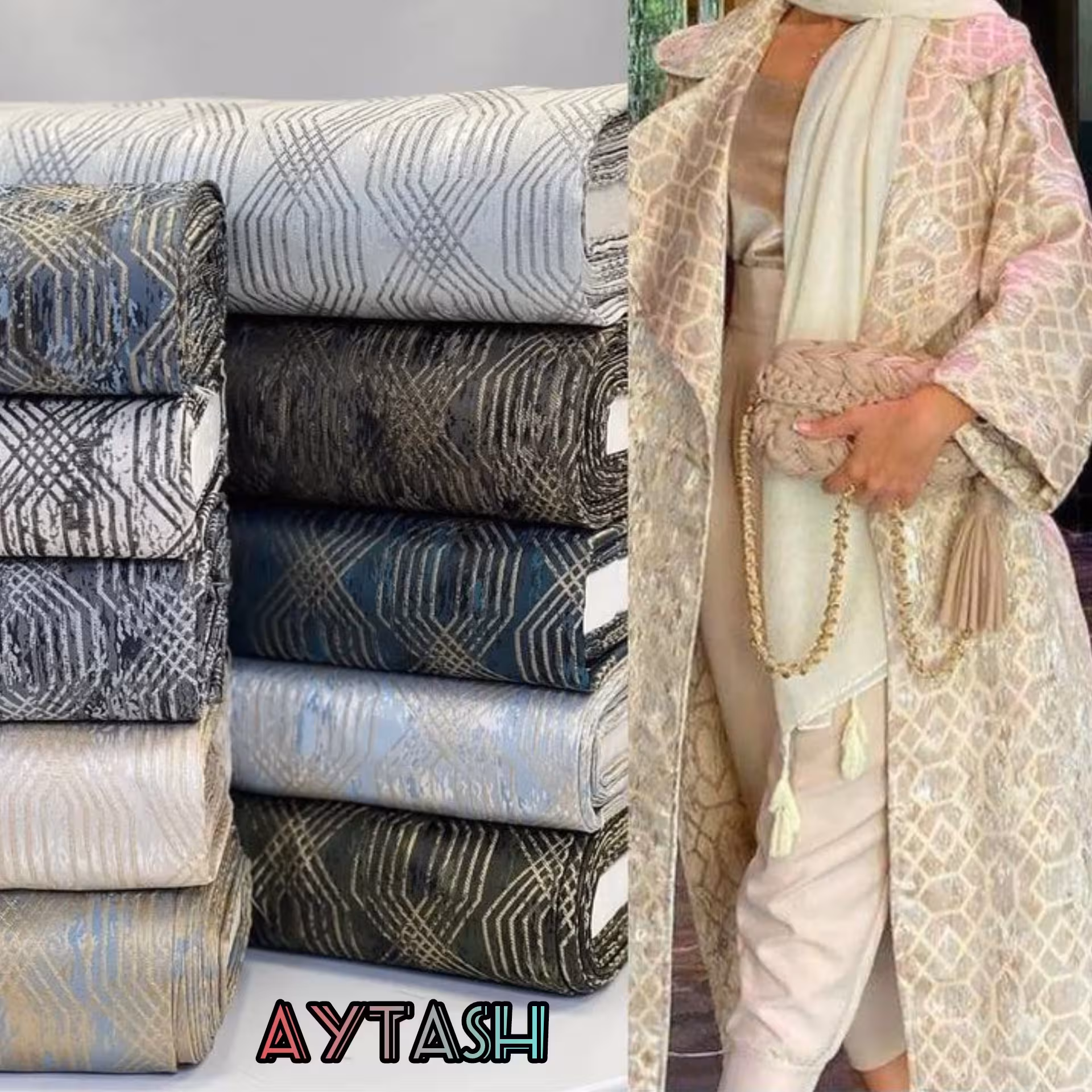 پارچه ژاکاردطرح ایتالیایی جنس عالییی در رنگ های مختلف و با کیفیت و قیمت باور  نکردی 