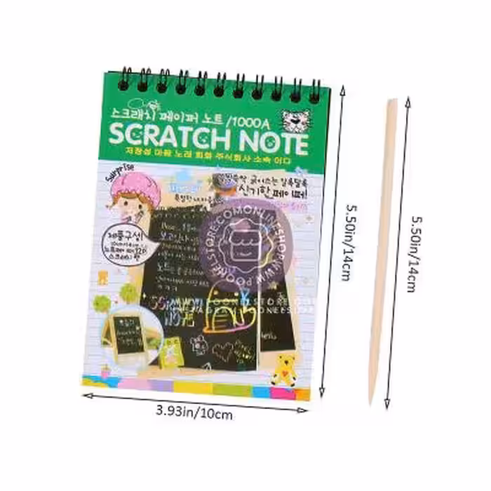 دفتریادداشت و طراحی مشکی مدل اسکچ بووک کد 41529985 art bundle kids
