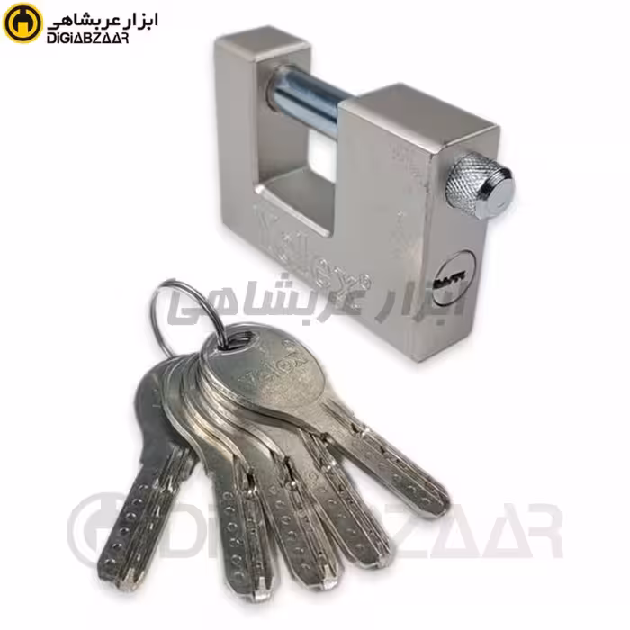 قفل کتابی 100 میلیمتری کلید کامپیوتری یلکس YELEX
