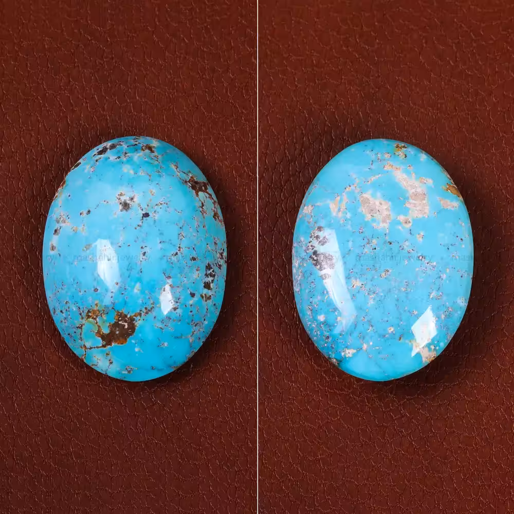 نگین فیروزه شجری کد 29570 - جواهری مشاهیر