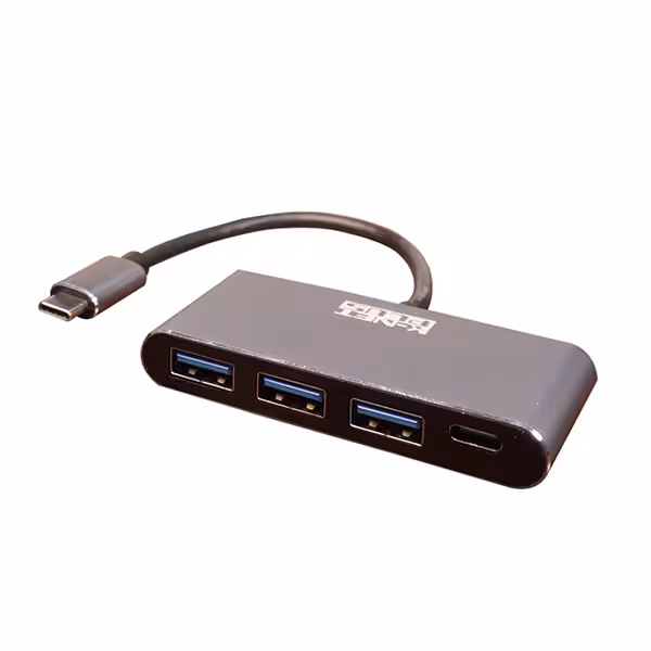 هاب 4 پورت USB-C کی نت پلاس مدل K_NET PLUS KP-HUCMH3102