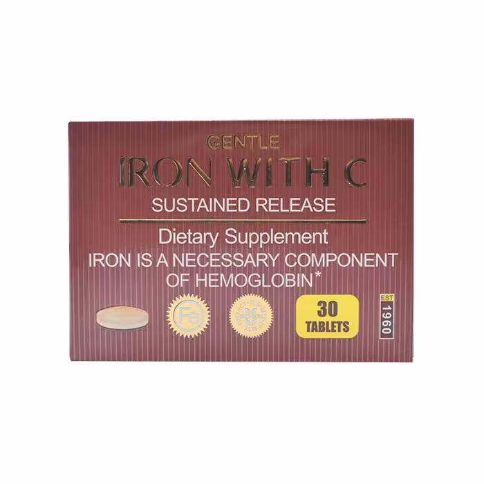 قرص ویتامین سی و آهن برونسون پیوسته رهش