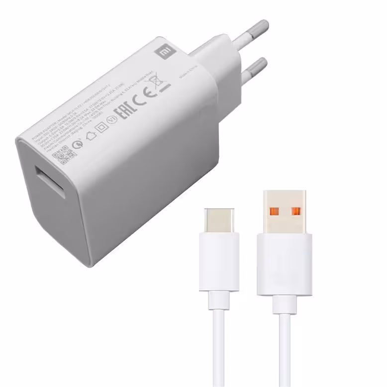 شارژر دیواری شیائومی مدل poco M4 PRO به همراه کابل تبدیل USB-C | کالا مکس