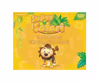 کتاب سوپر سافاری لترز اند نامبرز Super Safari 2 Letters and Numbers Workbook