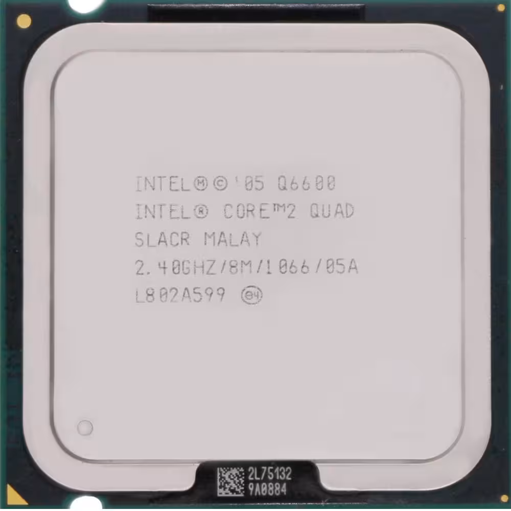 پردازنده مرکزی اینتل سری Wolfdale مدل Q6600