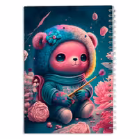 دفتر مشق کارتونی