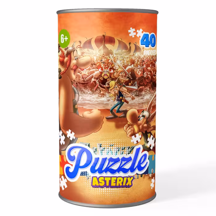 پازل 40 تکه کارتون آستریکس و وایکینگ ها