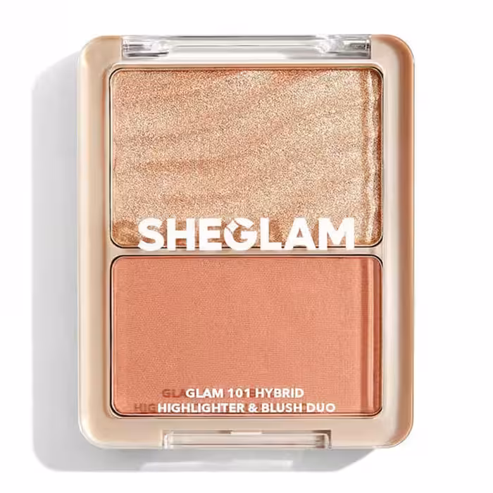 پالت هایلایتر و رژگونه شیگلم SHEGLAM مدل GLAM 101 HYBRID