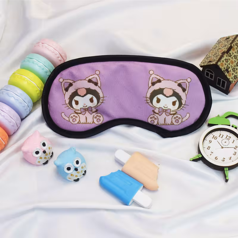 چشم بند خواب مدل کرومی کد CHB-082