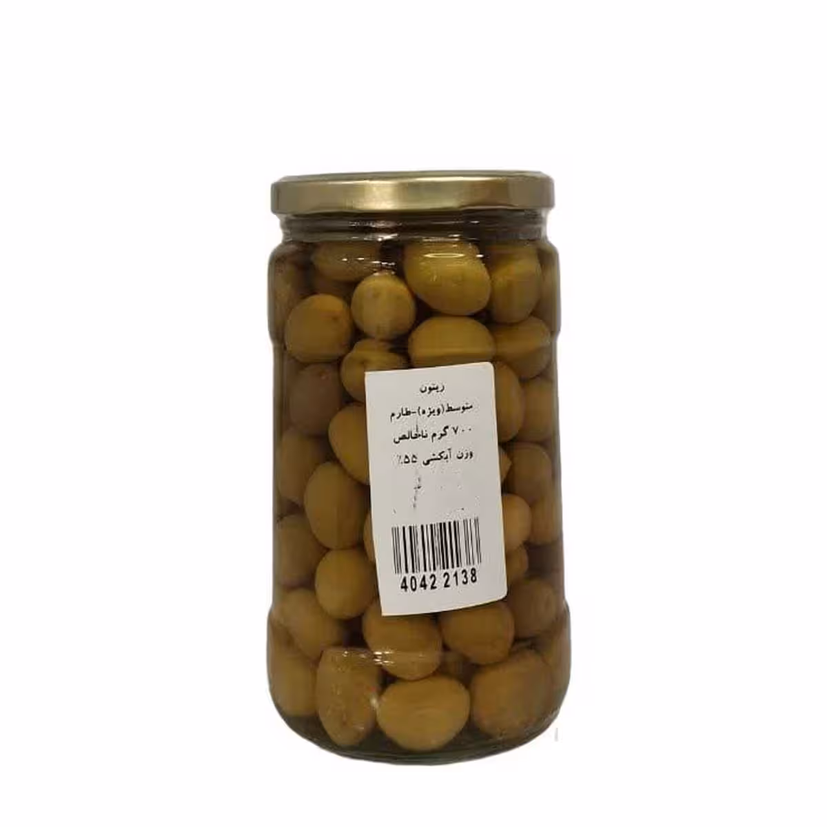 زیتون با هسته متوسط اعلاء 700گرم طارمpremium medium pitted Tarom olives 700gr