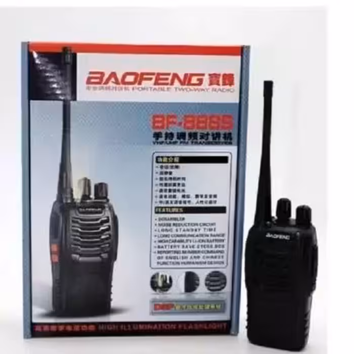 بیسیم واکی تاکی یک عددی  بااوفنگ مدل BF-888S اورجینال