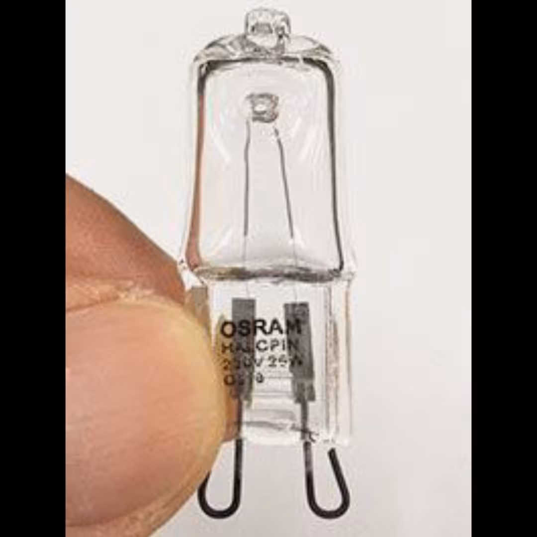لامپ G9 هالوژنی 25 وات شفاف OSRAM