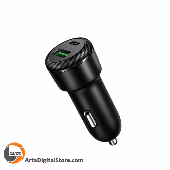 شارژر فندکی فست شارژ Mcdodo CC-5970 2.4A 38W 30W Car Charger Black