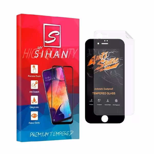محافظ صفحه نمایش مای سیحان مدل 2ASN مناسب برای گوشی موبایل اپل iPhone 6s به همراه محافظ پشت گوشی