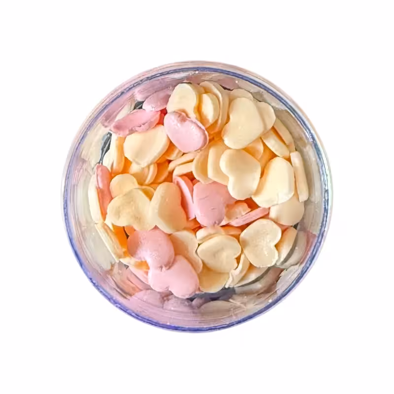 ترافل قلب صورتی