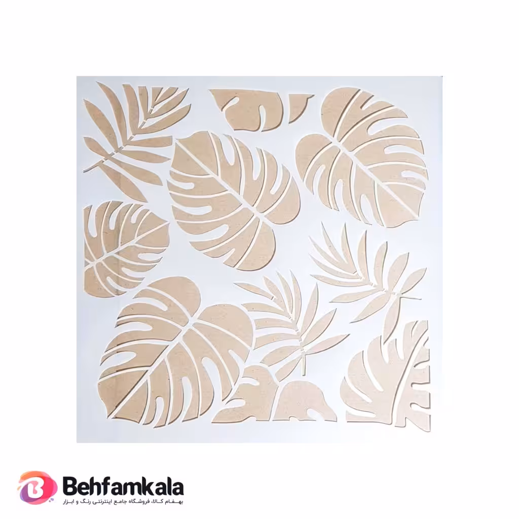 شابلون استنسیل کد P045 ابعاد 40*40