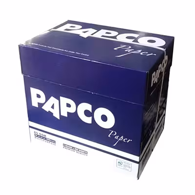 کاغذ 80 گرمی پاپکو سایز A4 بسته 5 عددی