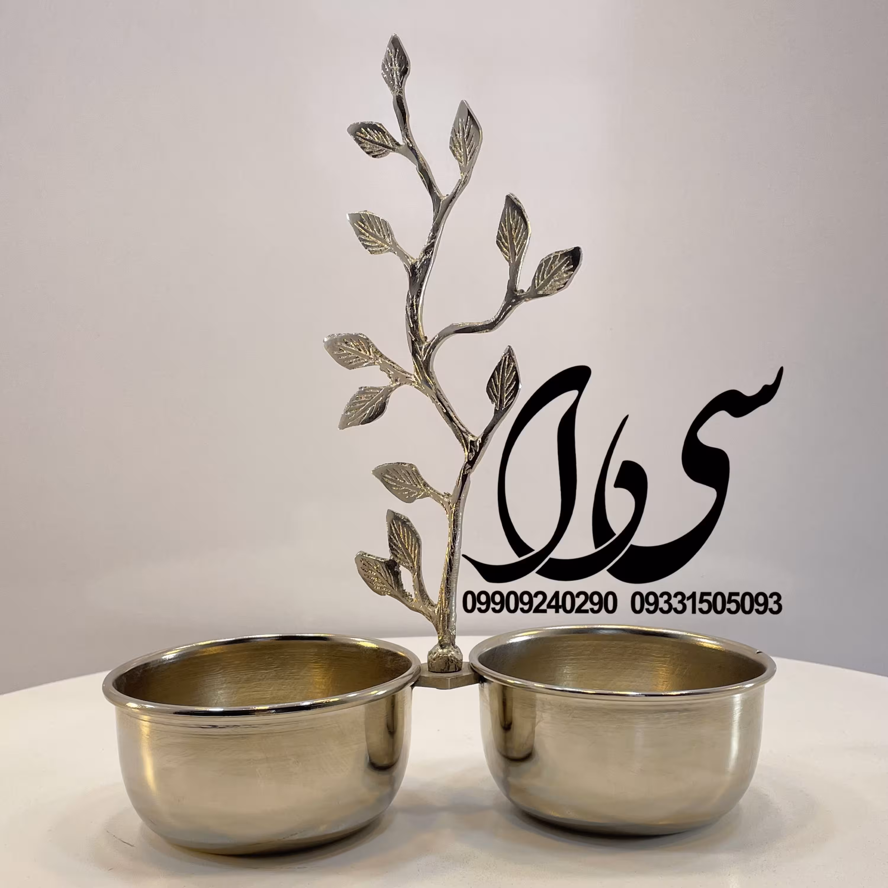 اردوخوری آبکاری نیکل 2 تایی به قیمت کارخانه ارسال مستقیم از کارخانه
