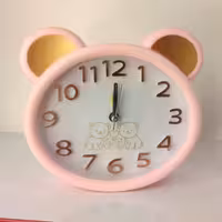 ساعت رومیزی فانتزی زنگدار خرسی ( زنگ دار ) ساعت فانتزی