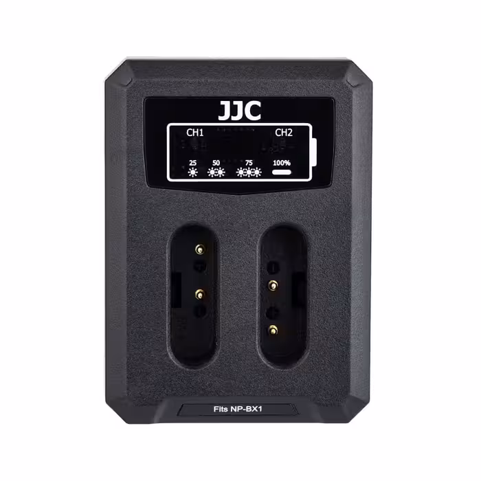 شارژر دوقلو USB باتری دوربین سونی جی جی سی مدل DCH-NPBX1