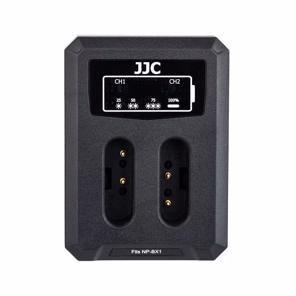 شارژر دوقلو USB باتری دوربین سونی جی جی سی مدل DCH-NPBX1