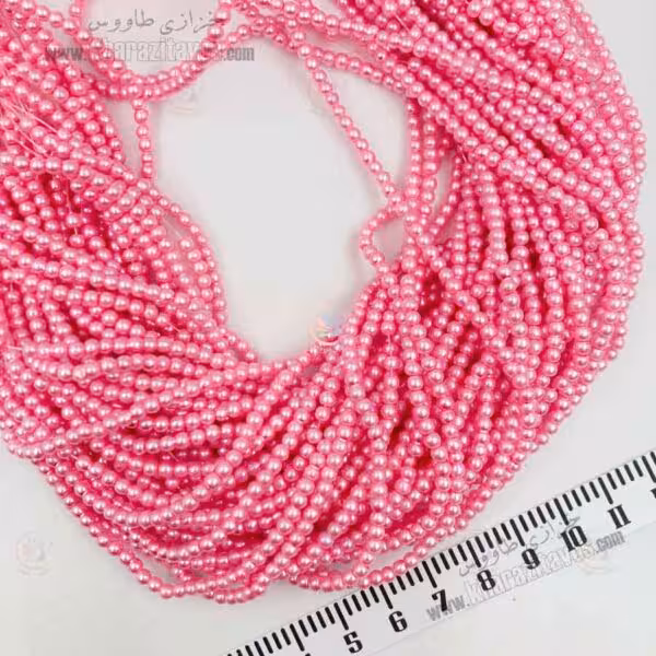 مروارید سنگی ( صورتی ) سایز 2