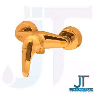 شیر توالت اهرمی طلایی آریانا (مدل کیمیا)