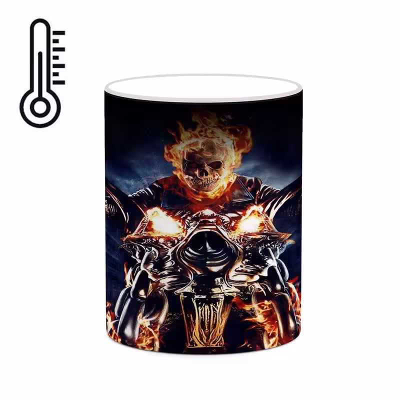 ماگ حرارتی   گوست رایدر Ghost Rider کد mgh38729