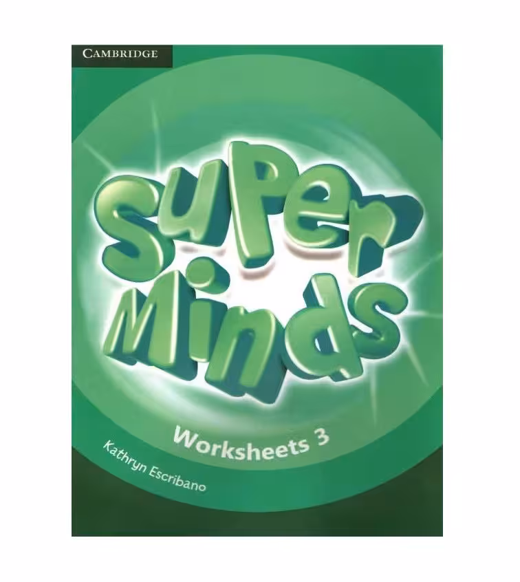 Super Minds Worksheet 3 سوپر مایندز ورکشیت سه