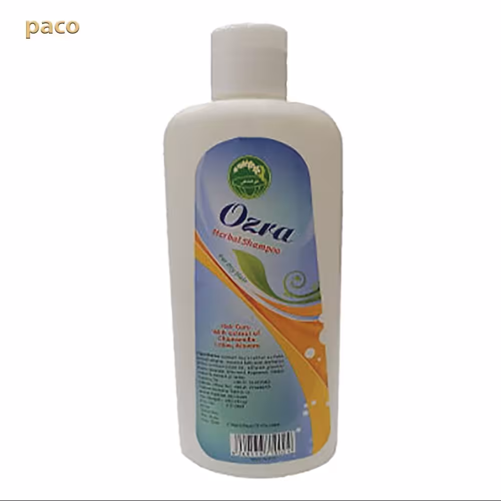 شامپو گیاهی عذرا ویژه موهای خشک - رفع ریزش و تقویت کننده مو - 350 میلی لیتر