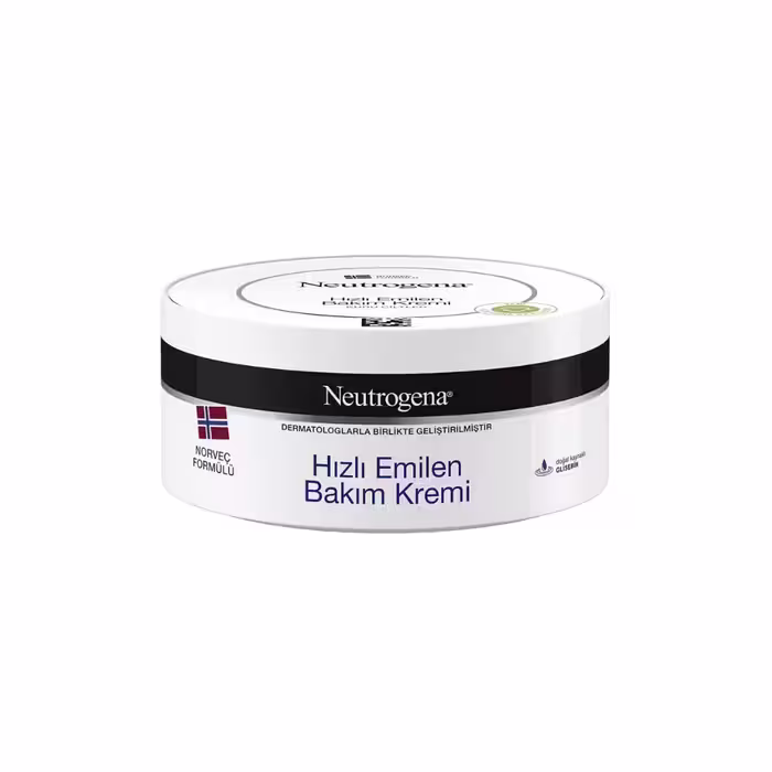 کرم مرطوب کننده نوتروژینا Neutrogena Hizli Emilen Bakim Kremi 200ml