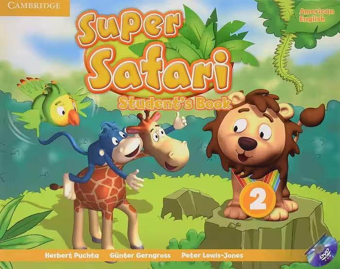 خرید کتاب آموزش انگلیسی کودکان super safari 2 British کتاب سوپر سافاری دو