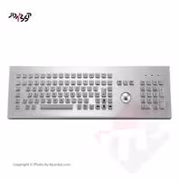 صفحه کلید فولادی با ترکبال – مدل KYPCF3-Desk