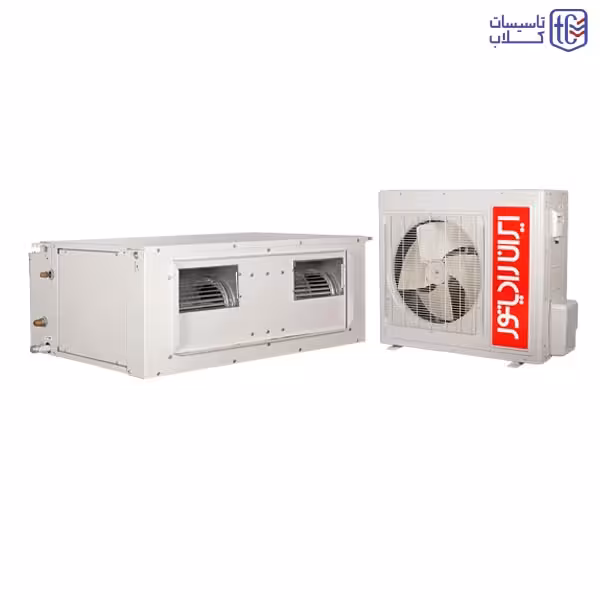 داکت اسپلیت 2.5 تن ایران رادیاتور IAC-30CH/DUCT/A   کوئل آبگرم فابریک