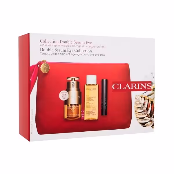 ست 3 عددی سرم دور چشم کلارنس CLARINS اصل | سرم دور چشم، روغن پاک کننده، ریمل