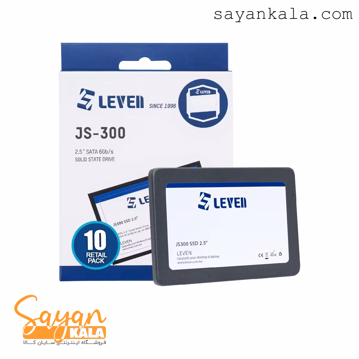 اس اس دی اینترنال LEVEN مدل JS300 با ظرفیت 120 گیگابایت