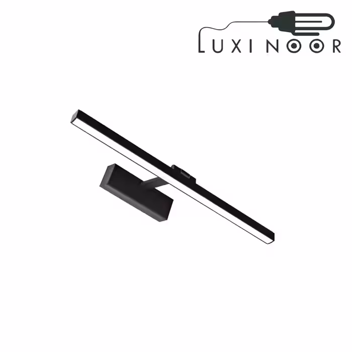 چراغ دیواری بالا آینه و بالا تابلو روشا مشکی مدل A56