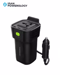 اینورتر خودرو 150 وات پاورولوژی Powerology 150W Inverter P150INVBK