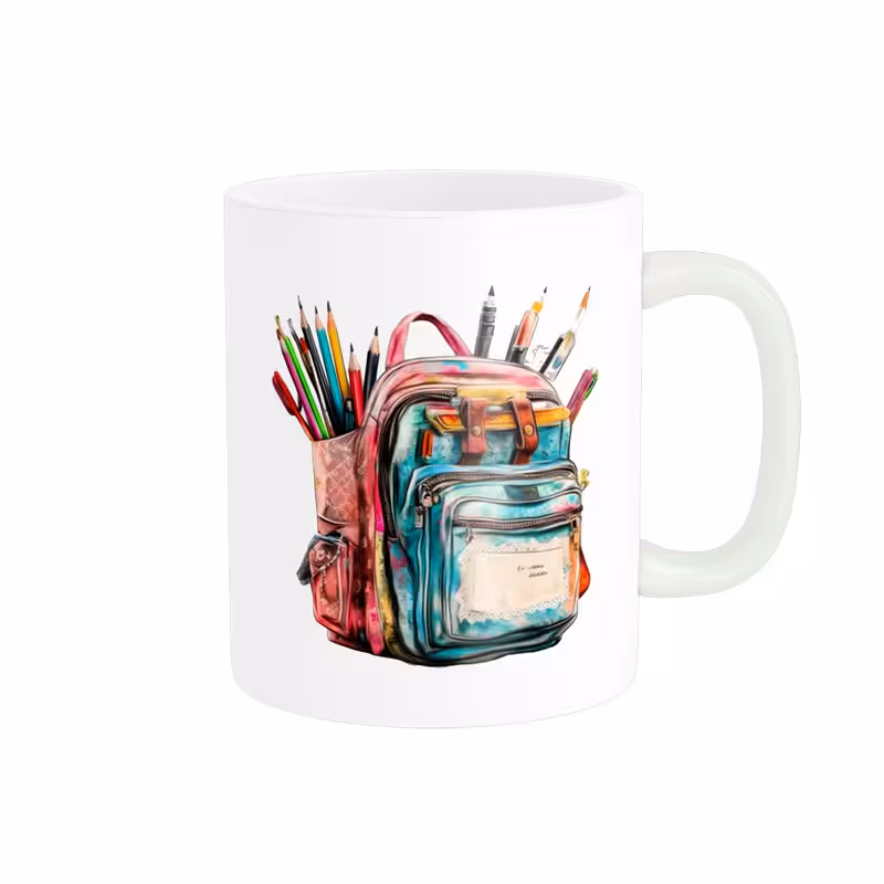 ماگ استلار طرح کوله پشتی back to school کد 1541